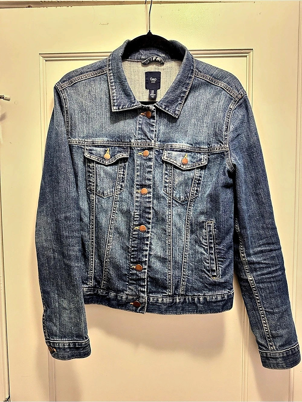 Gap Classic Denim Jacket Women's Denim Jacket Size Medium